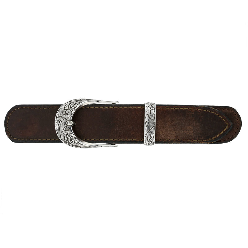 1.5" Alice Filigree Diamond Buckle Set - Image 1