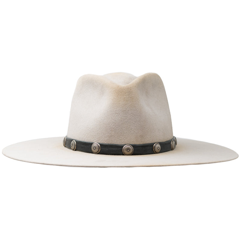 Lampman Conchos Black Hat Band - Image 1
