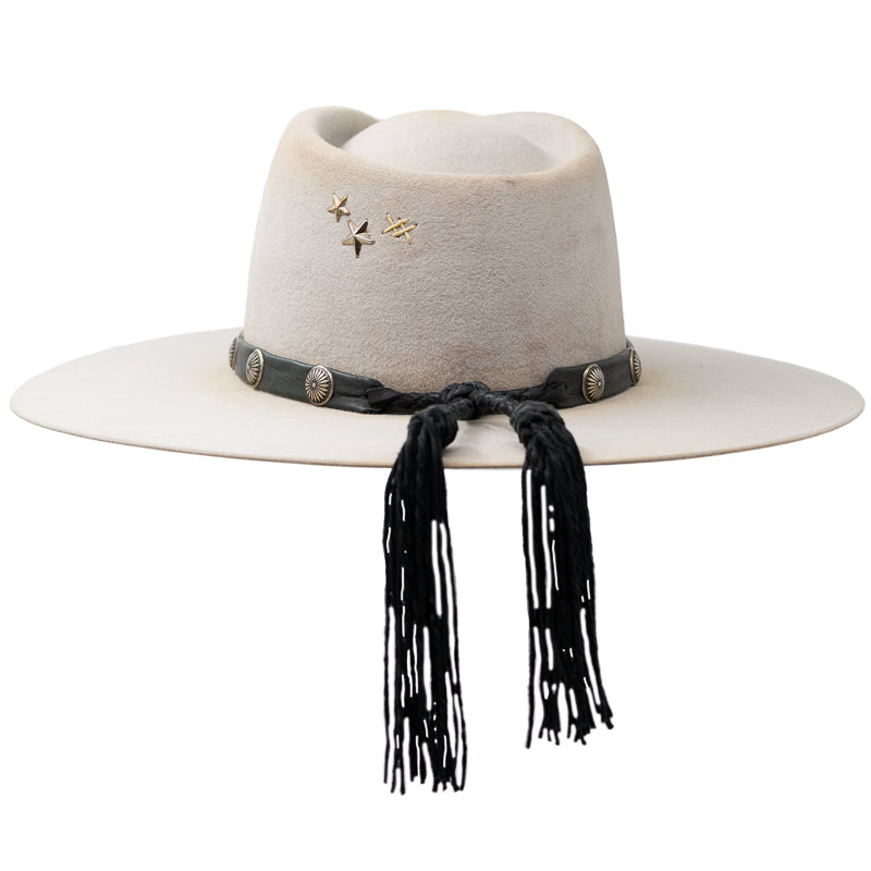 Lampman Conchos Black Hat Band - Image 2