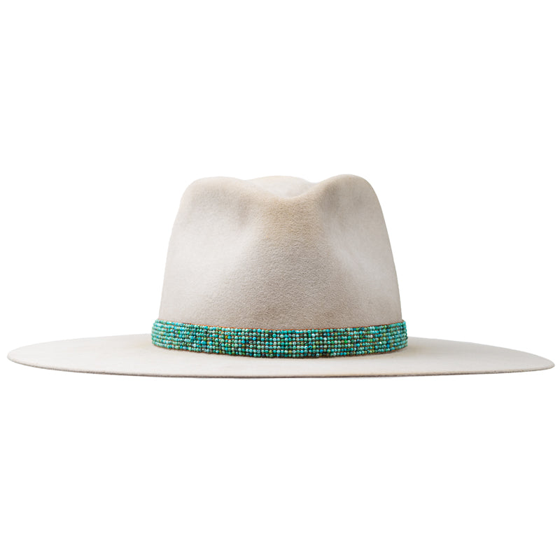 Seven Row Turquoise Hat Band - Image 1