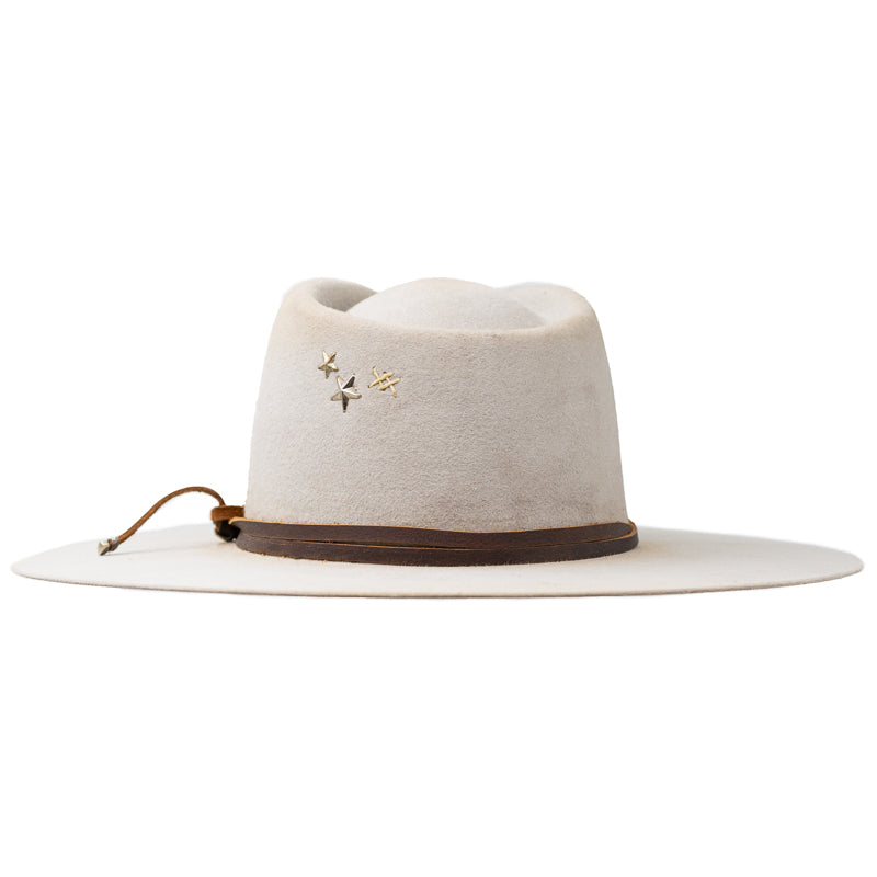 Leather Wrap With Lucky Charms Hat Band - Image 2