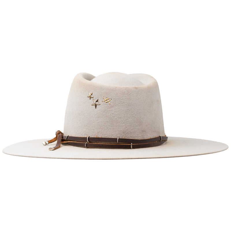Leather Wrap With Turquoise Hat Band - Image 2
