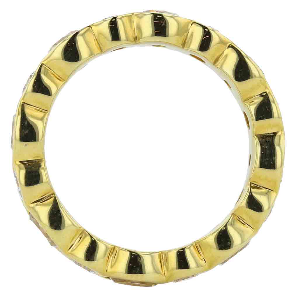 Yellow Gold Diamond Ring - Image 2
