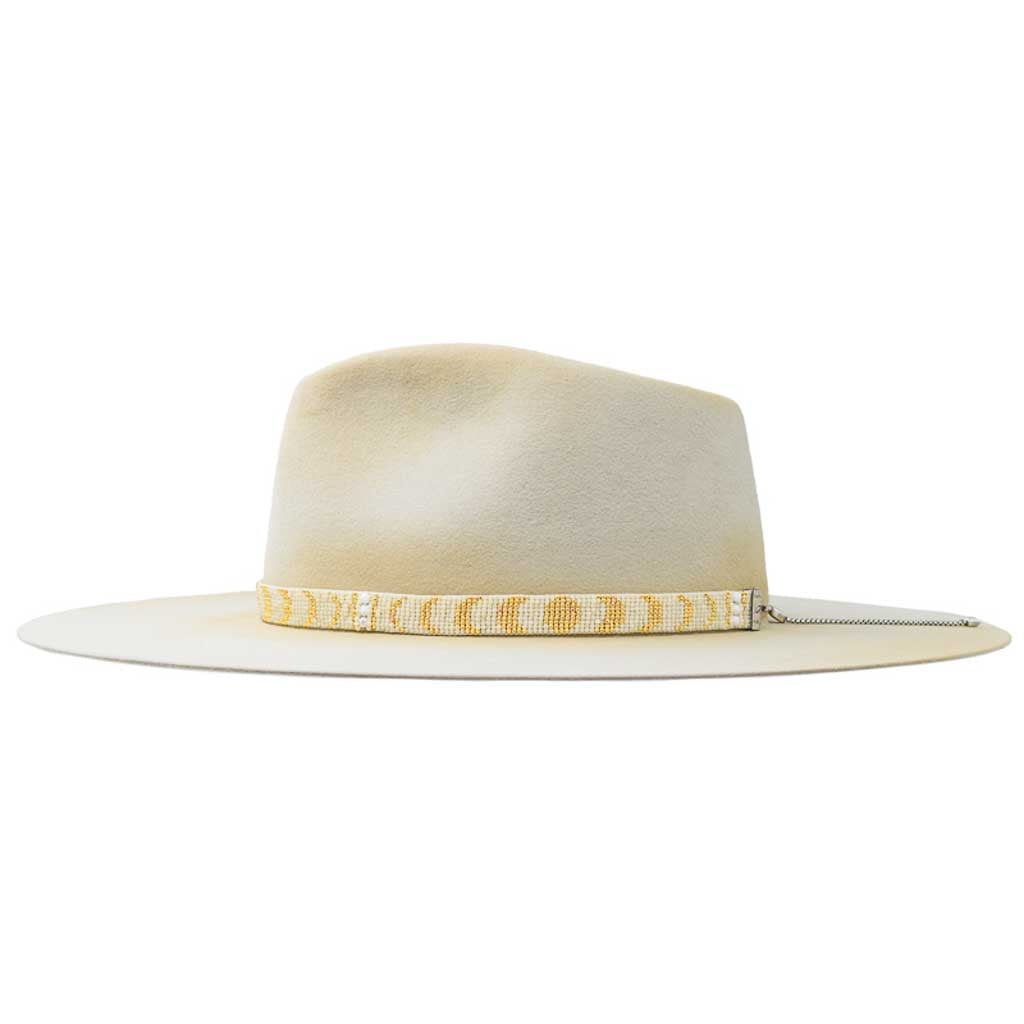 Moon Gold Narrow Woven Hat Band - Image 2