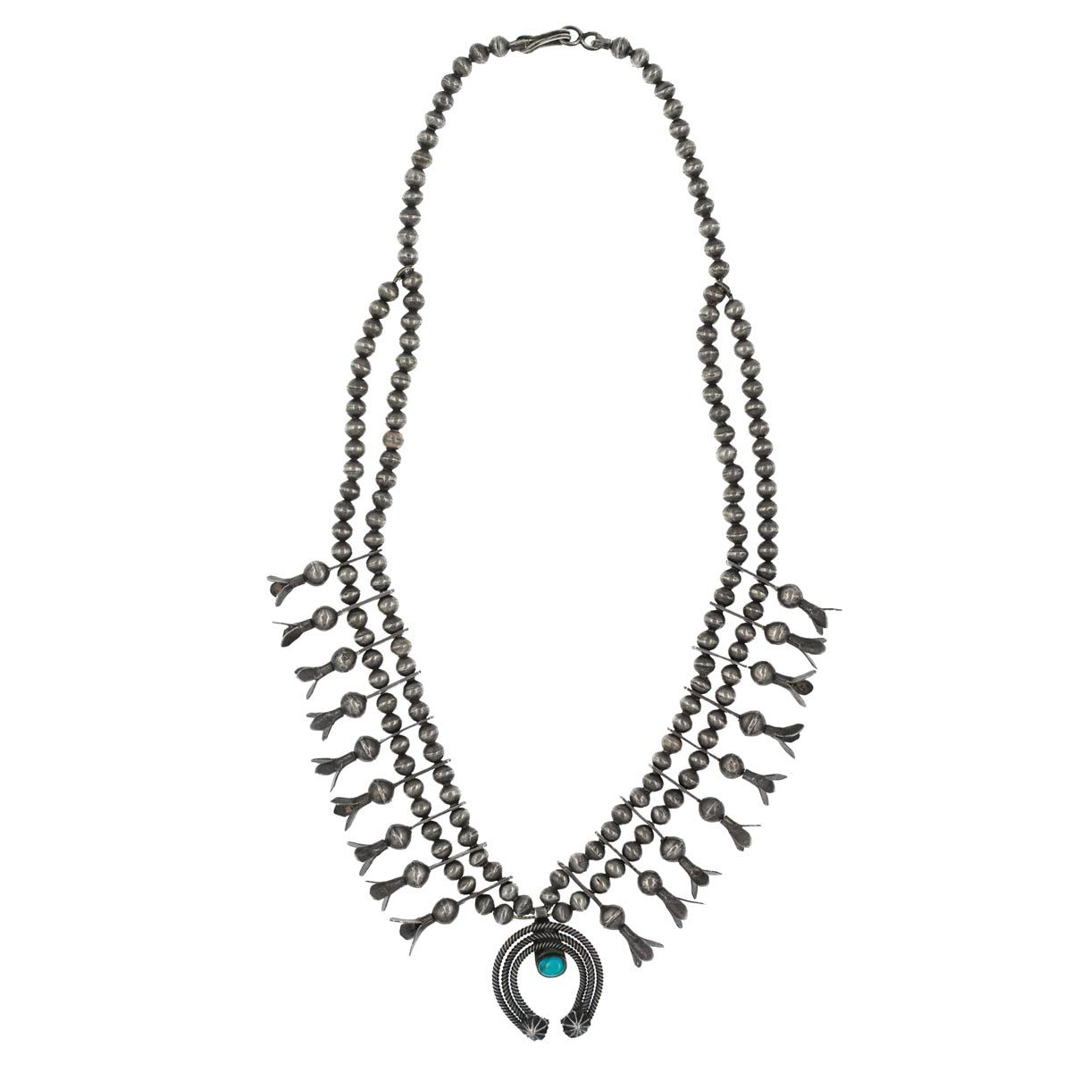 Zuni 1930'S Twist Wire Squash Blossom - Image 1