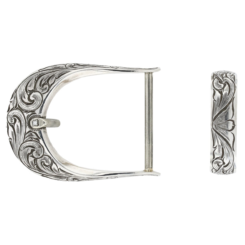 1.5" Alice Filigree Diamond Buckle Set - Image 2