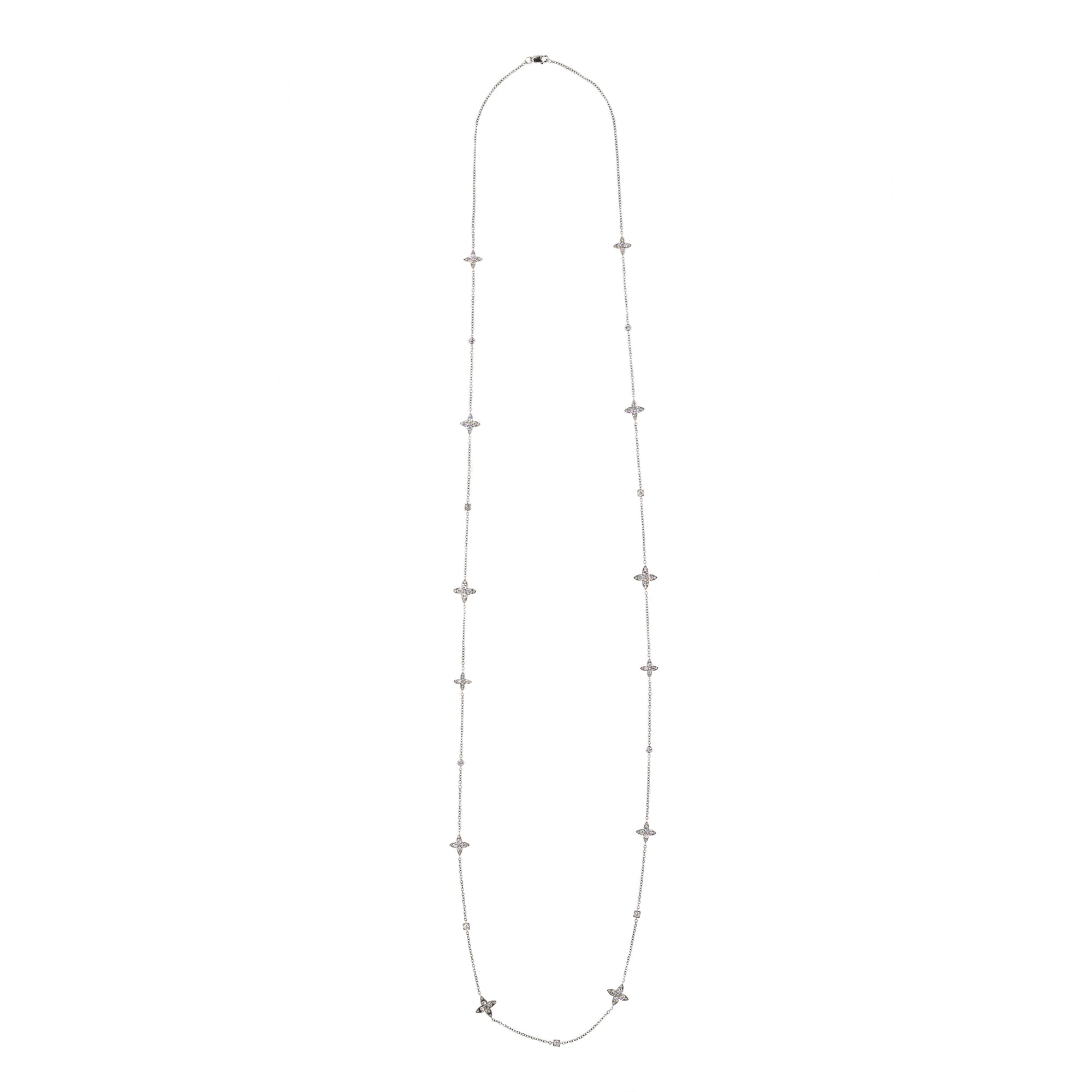 Flower Diamonds By The Yard Necklace - Image 2